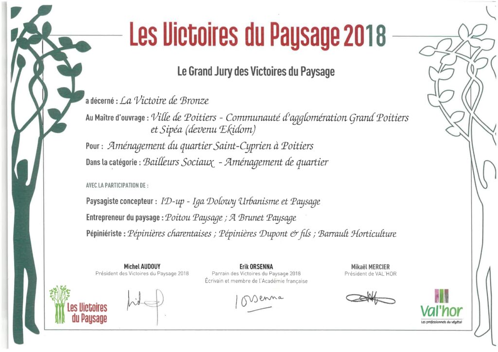 démarche rse paysagiste à Poitiers